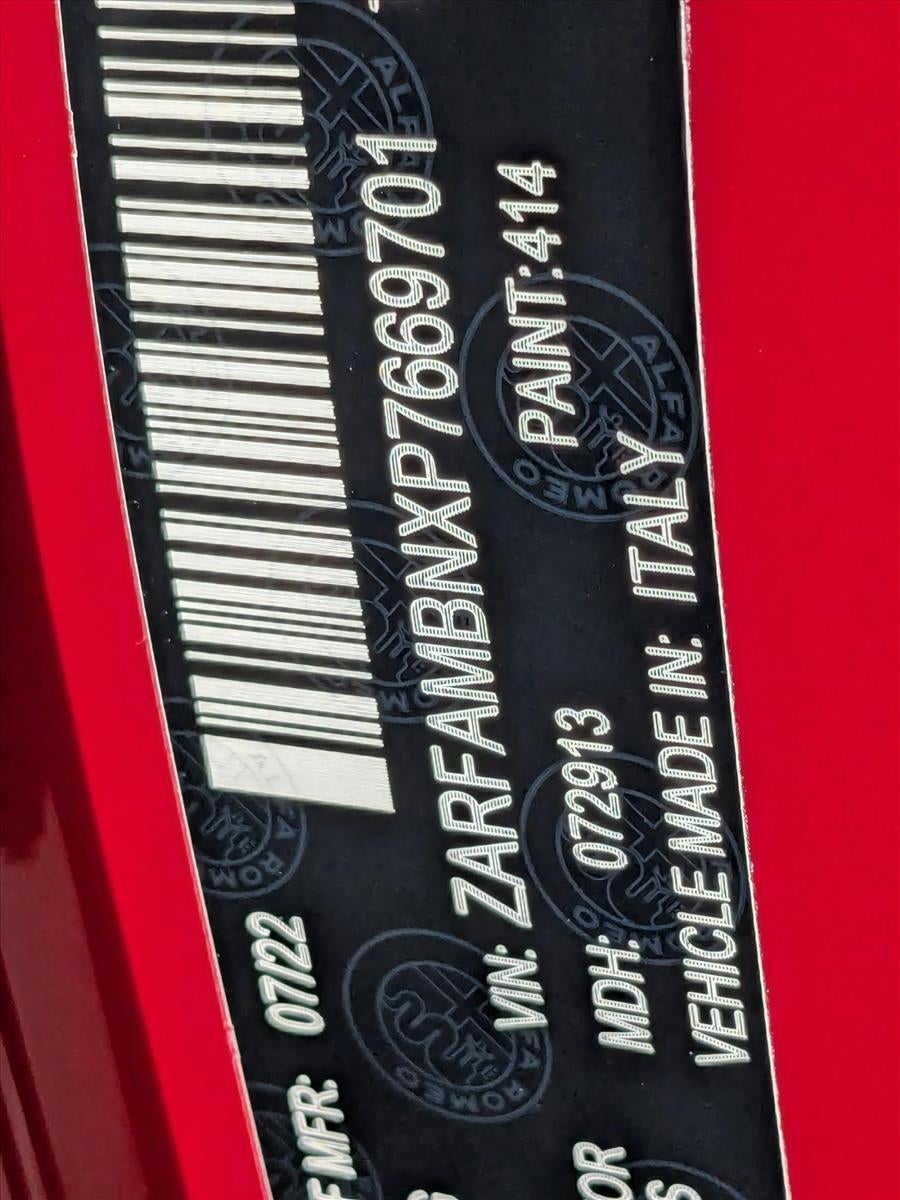 2023 Alfa Romeo Giulia Veloce RWD