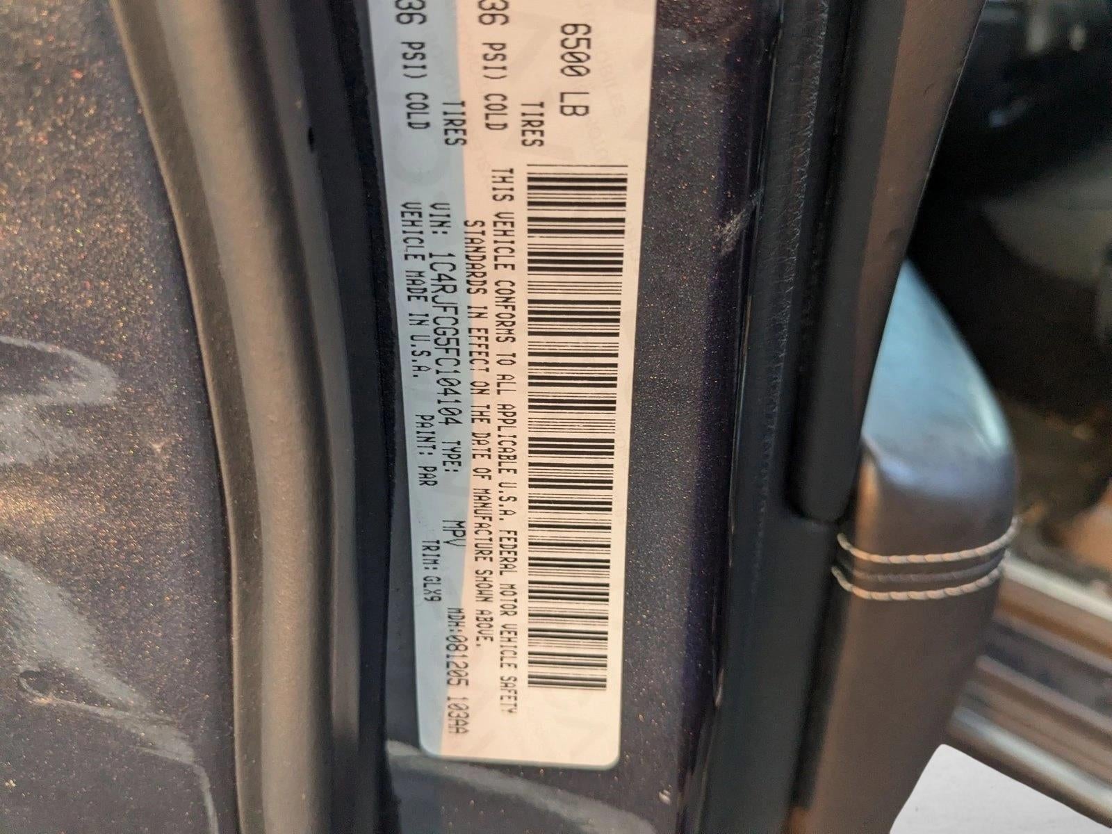 2015 Jeep Grand Cherokee 4WD 4dr Overland