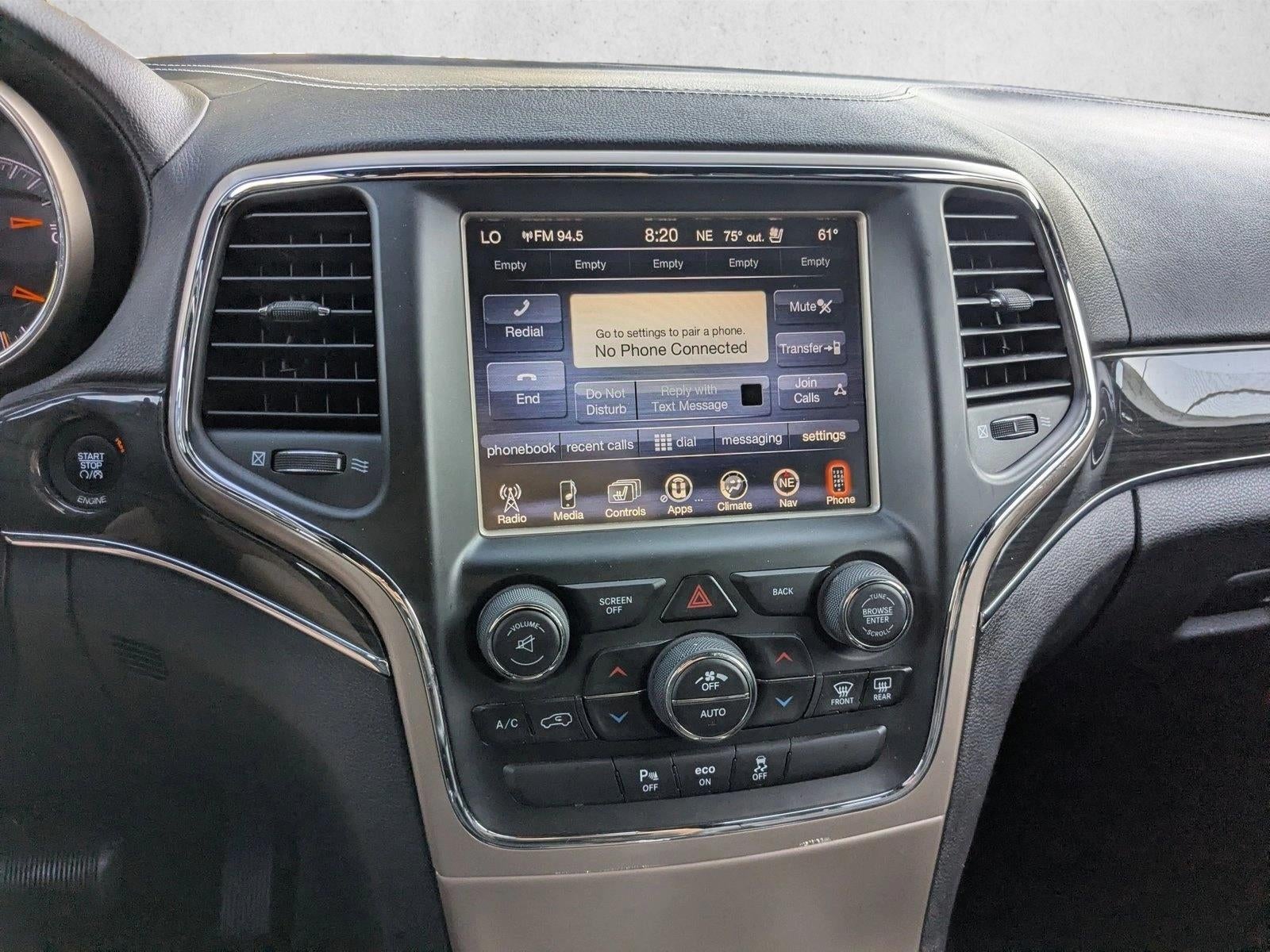 2015 Jeep Grand Cherokee 4WD 4dr Overland