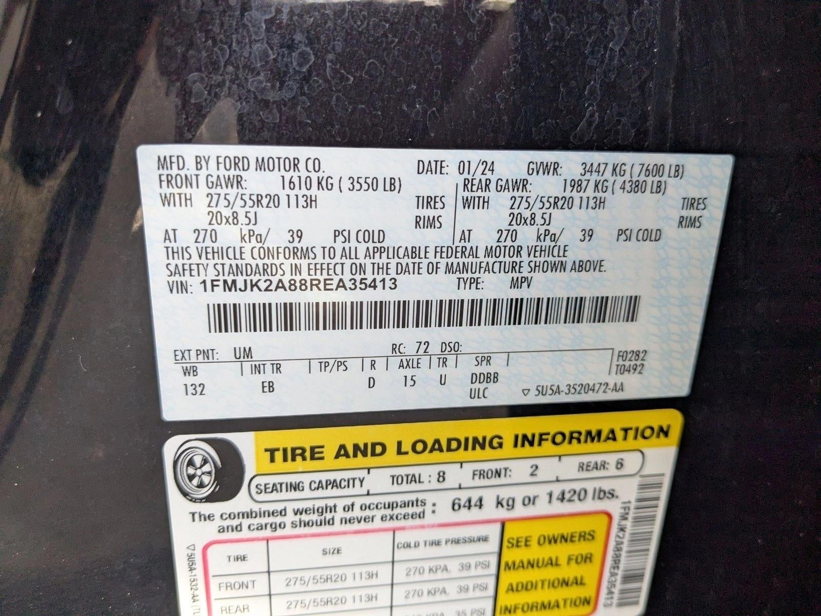 2024 Ford Expedition Max Limited 4x4