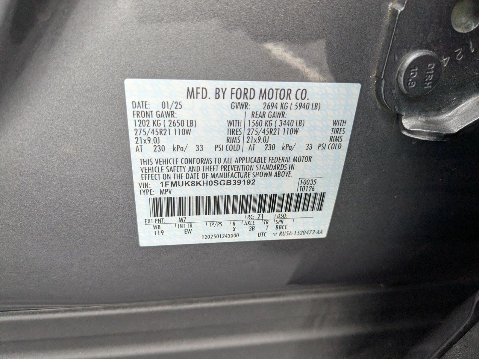 2025 Ford Explorer ST-Line 4WD