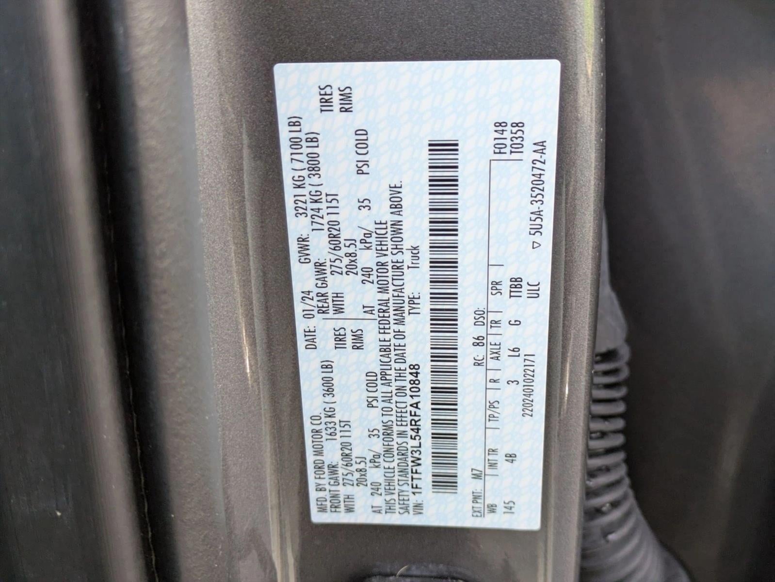 2024 Ford F-150 XLT 4WD SuperCrew 5.5' Box