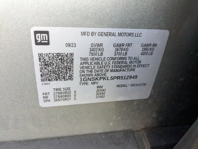 2023 Chevrolet Tahoe 4WD Z71