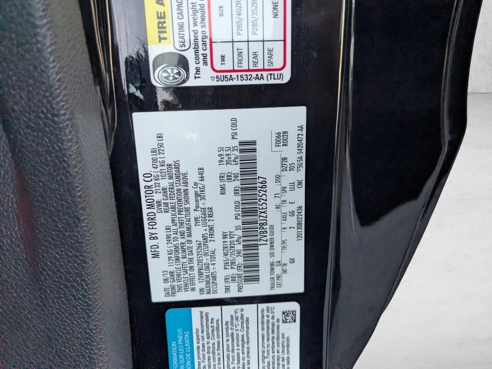 2014 Ford Mustang 2dr Cpe Shelby GT500