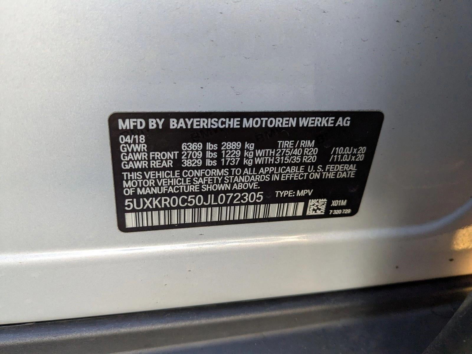 2018 BMW X5 xDrive35i Sports Activity Vehicle