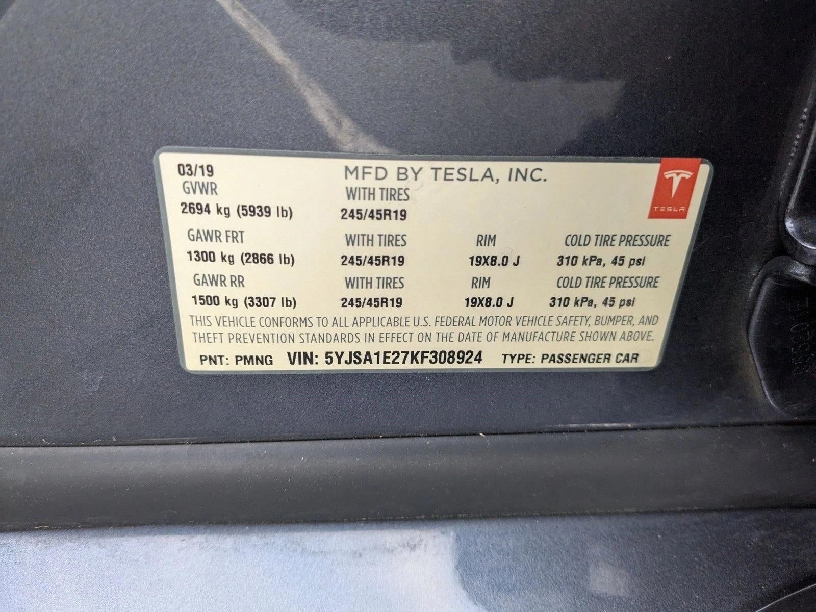 2019 Tesla Model S 100D AWD *Ltd Avail*