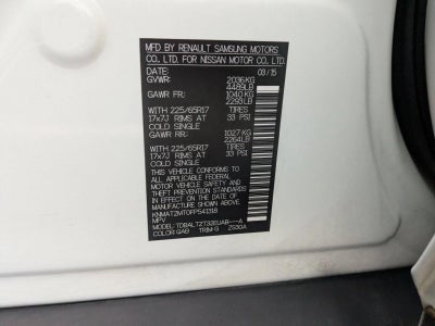 2015 Nissan Rogue FWD 4dr SV