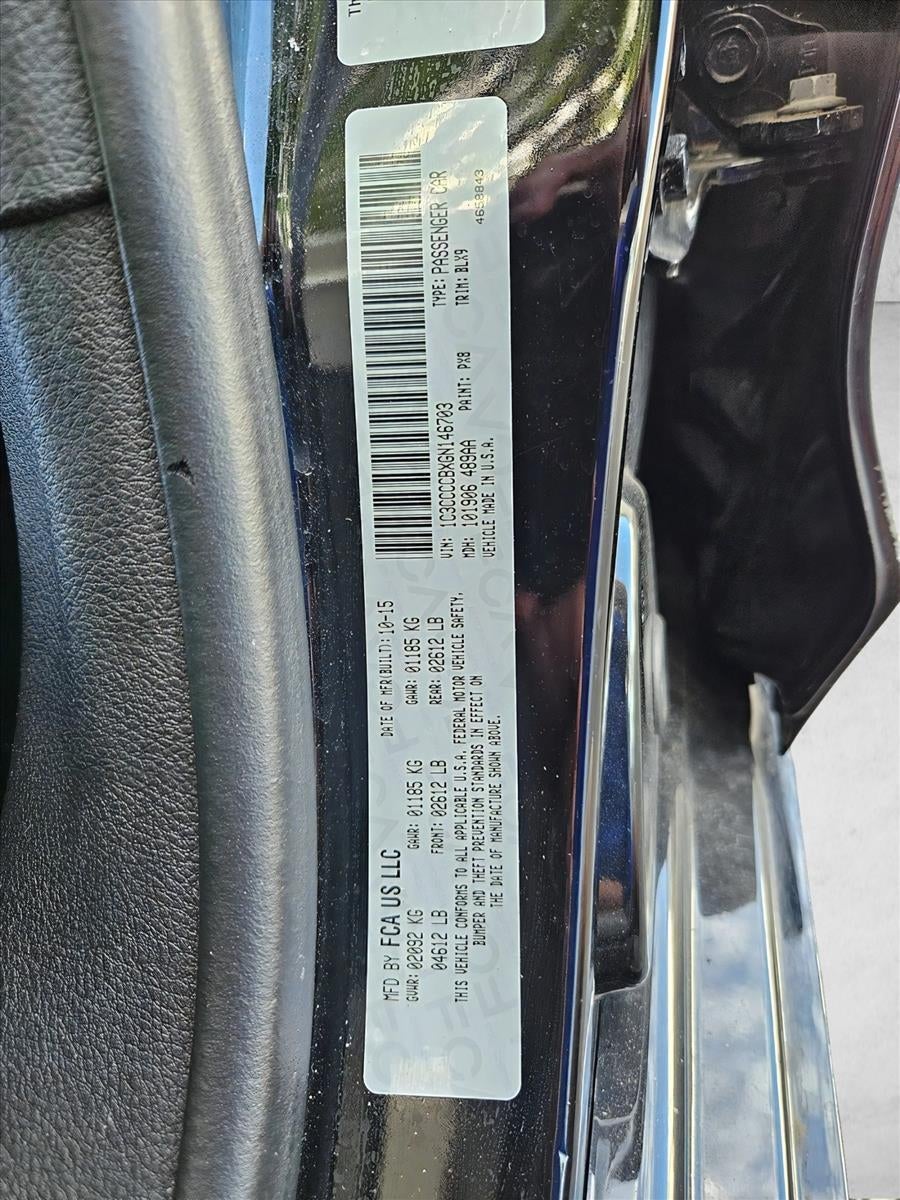 2016 Chrysler 200 4dr Sdn C FWD