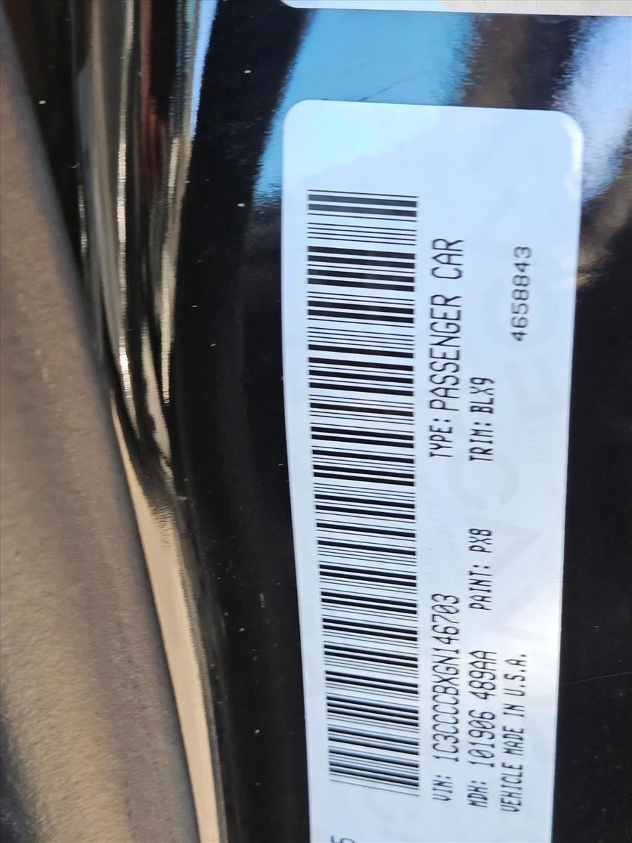 2016 Chrysler 200 4dr Sdn C FWD