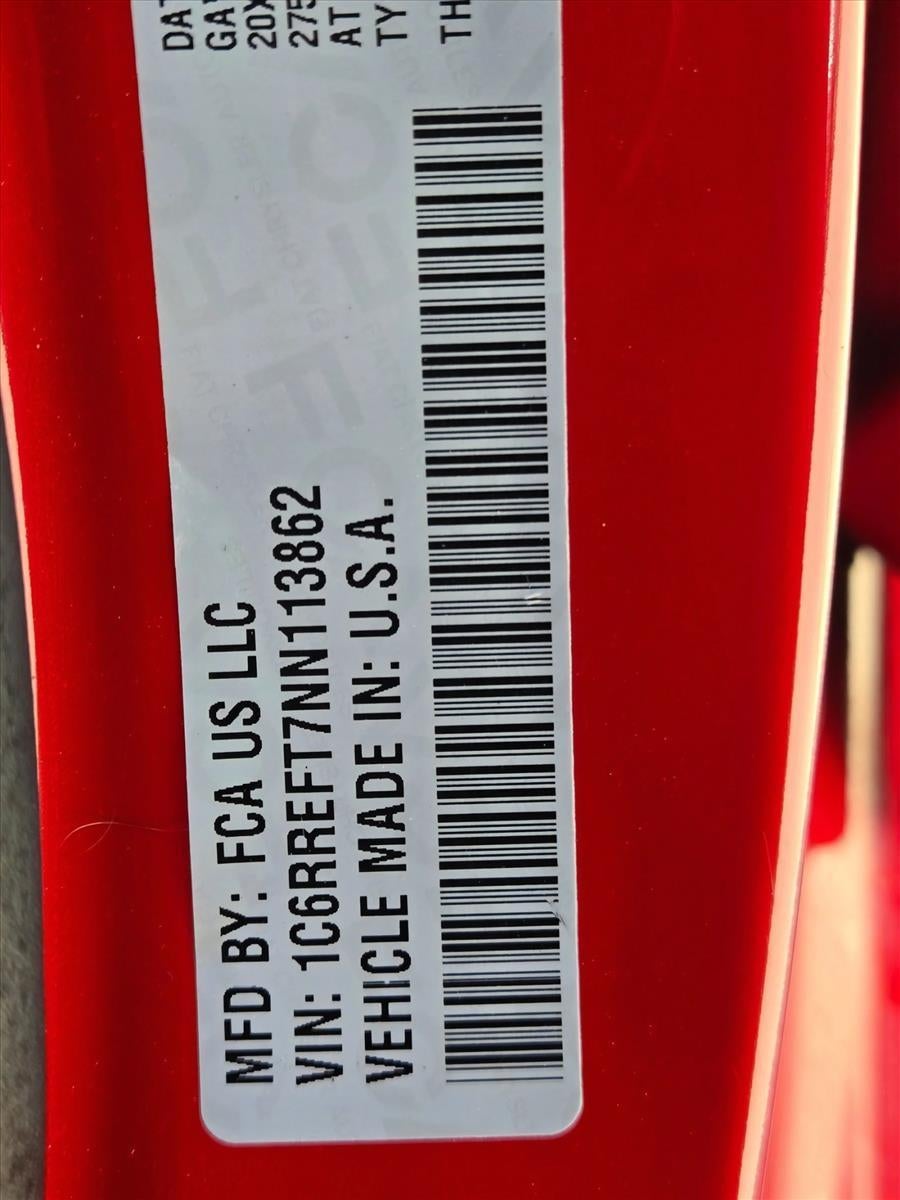 2022 RAM 1500 Lone Star 4x2 Crew Cab 5'7" Box