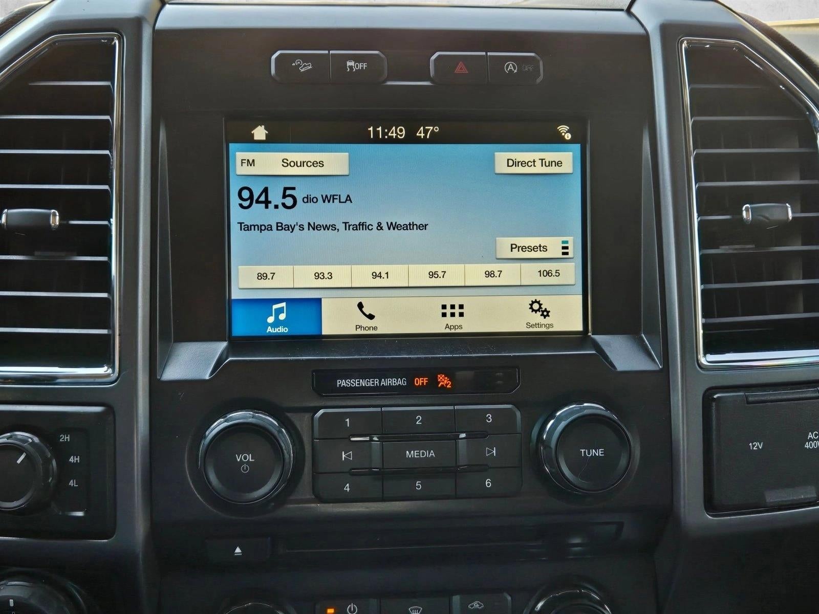 2016 Ford F-150 4WD SuperCrew 5-1/2 Ft Box XLT