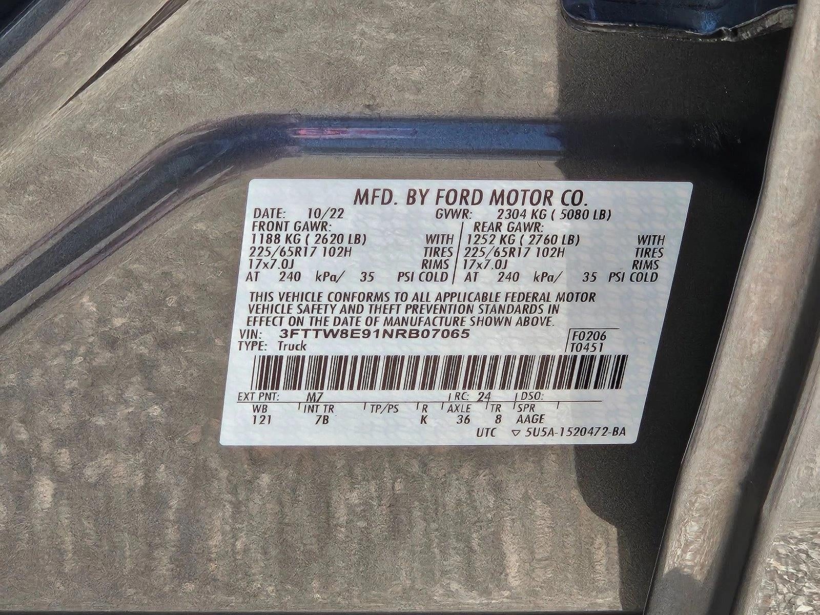 2022 Ford Maverick XLT FWD SuperCrew