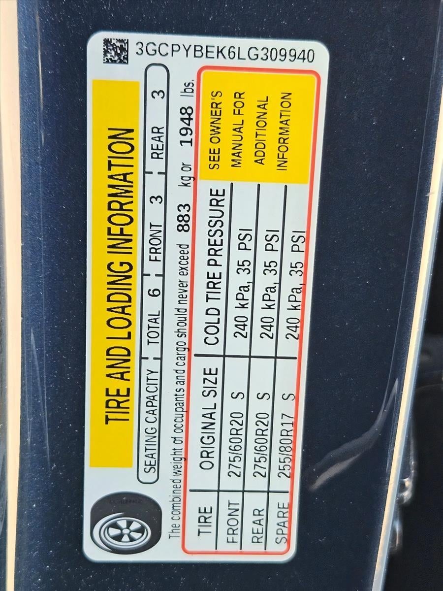 2020 Chevrolet Silverado 1500 Crew Cab Short Box 4-Wheel Drive Custom