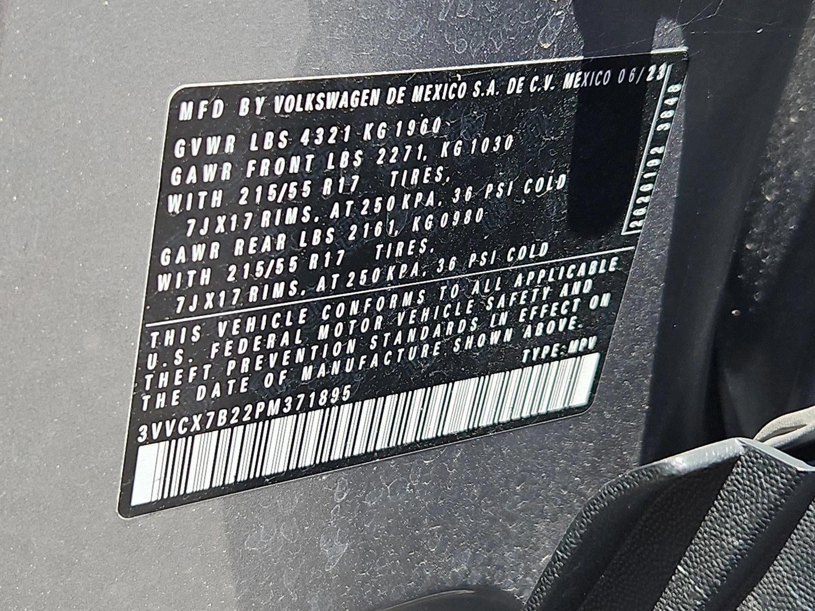 2023 Volkswagen Taos S FWD