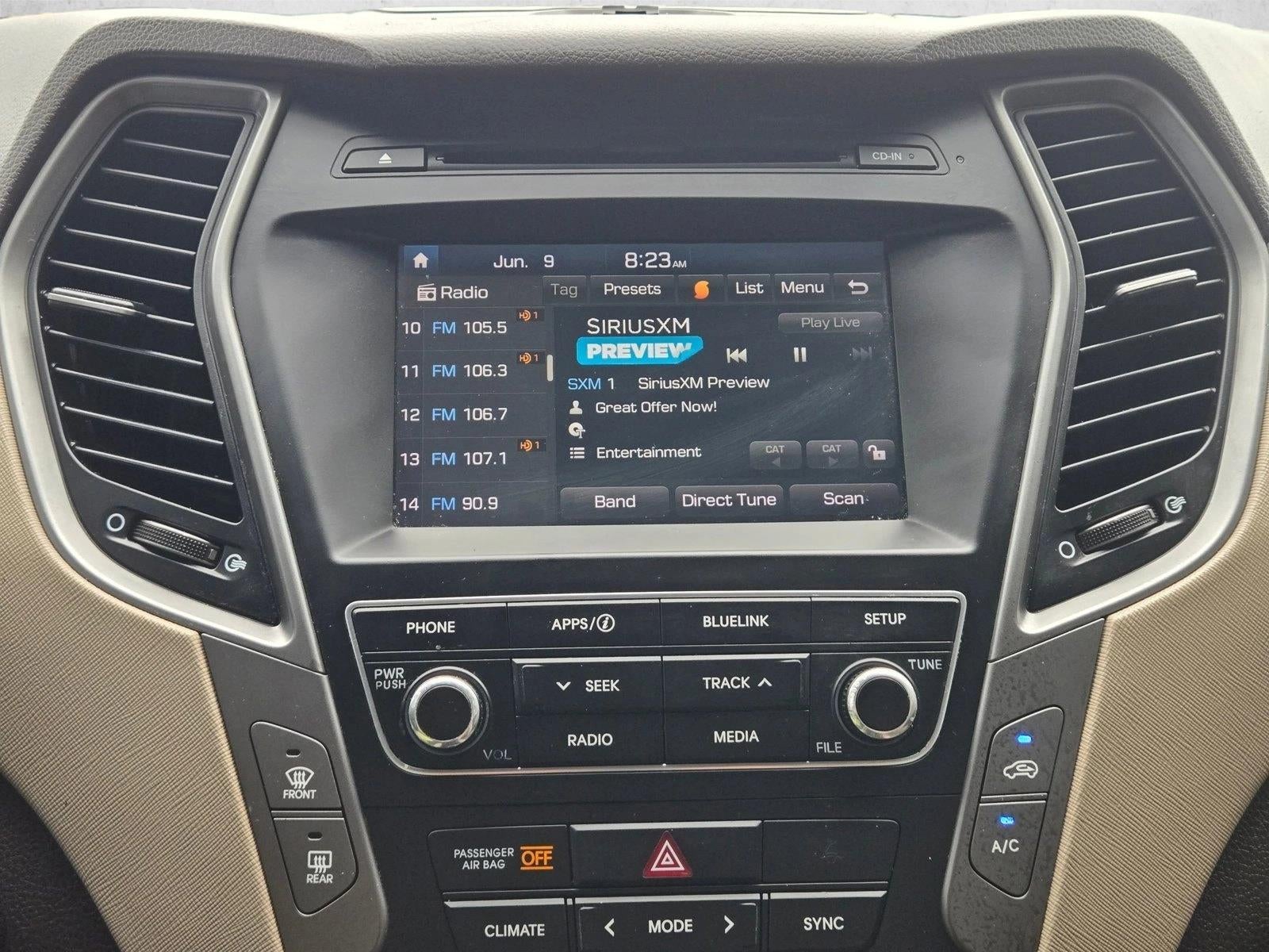 2017 Hyundai Santa Fe Sport 2.4L Auto