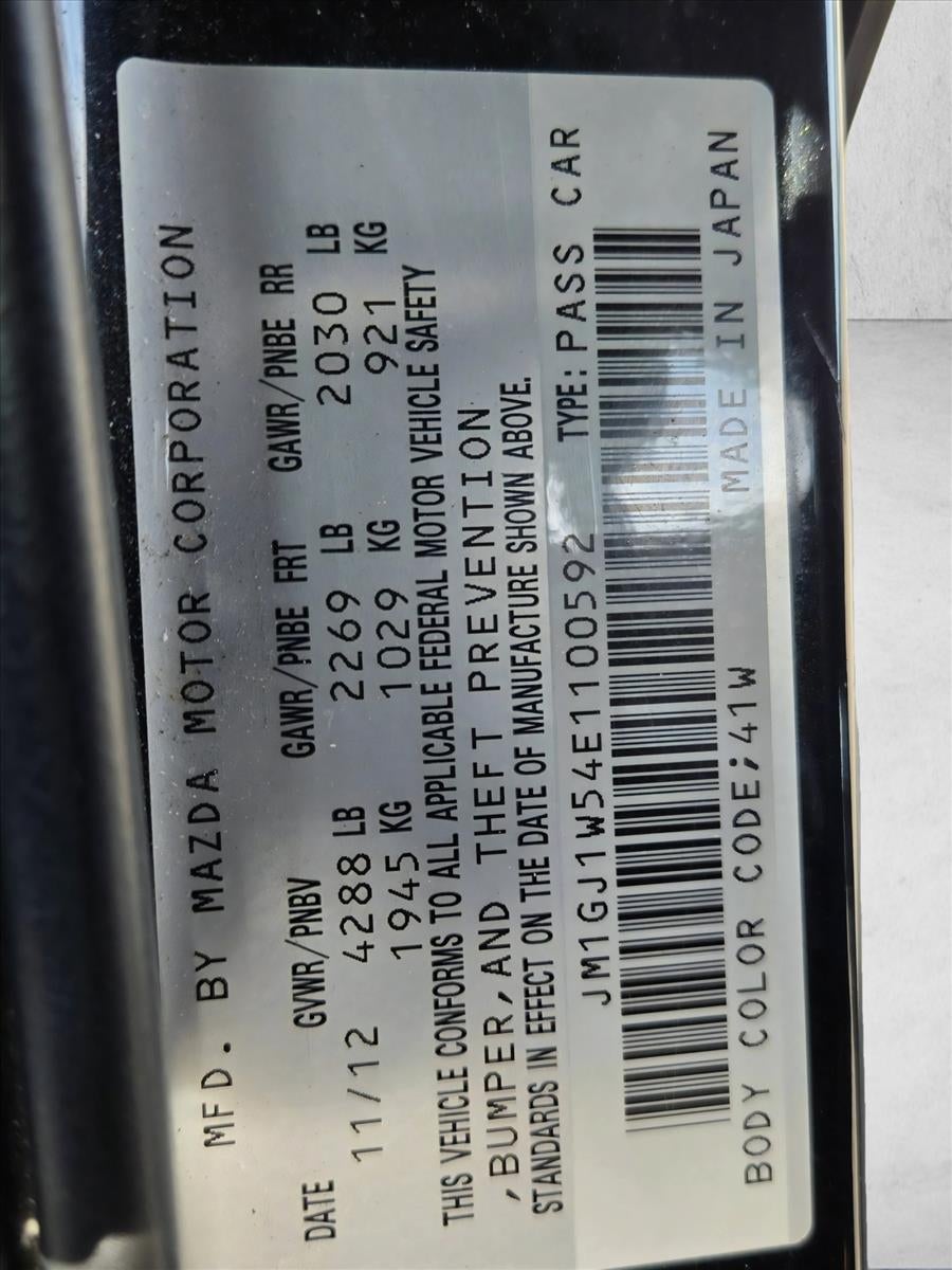 2014 Mazda Mazda6 4dr Sdn Auto i Grand Touring