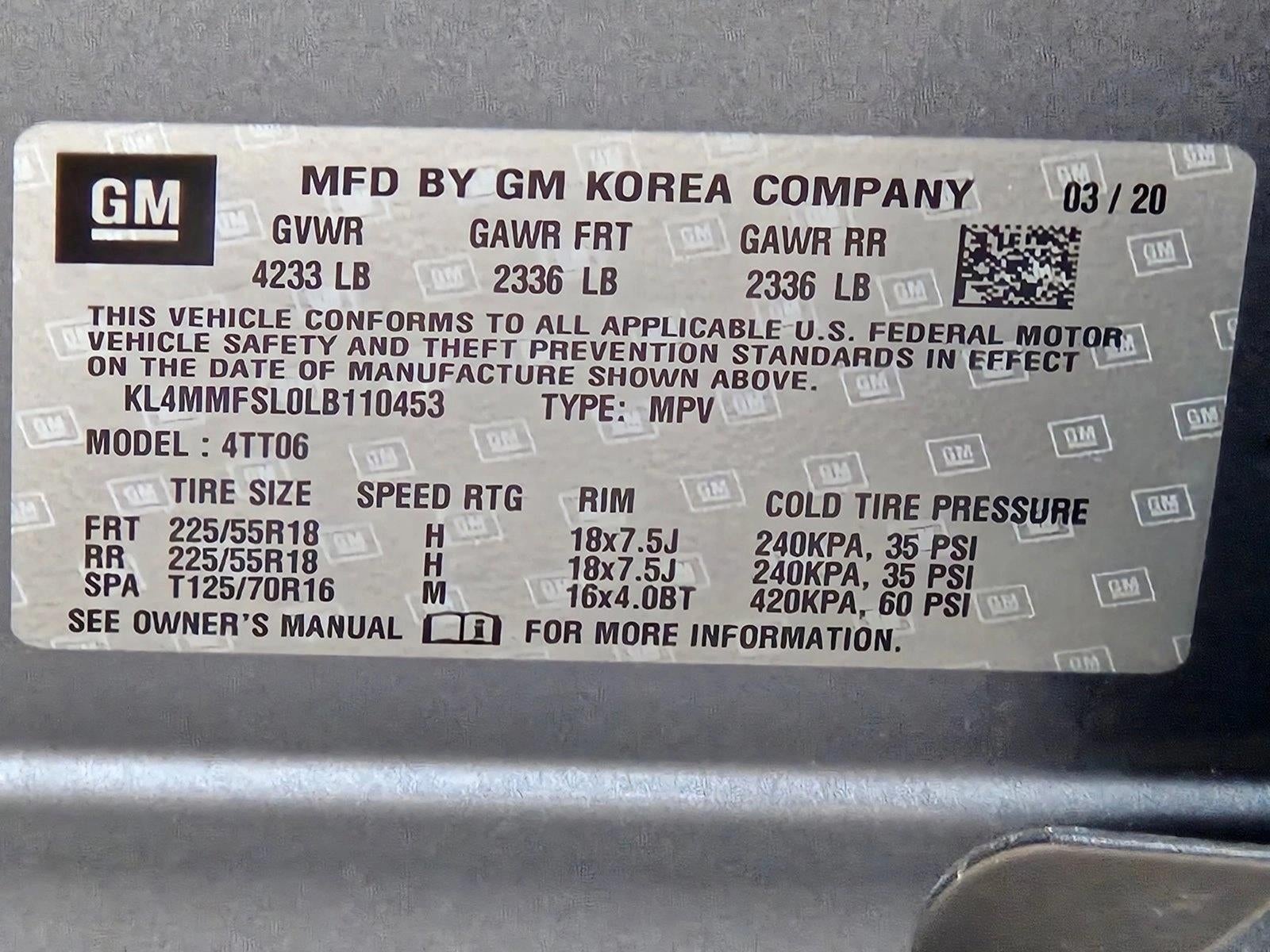 2020 Buick Encore GX Essence FWD