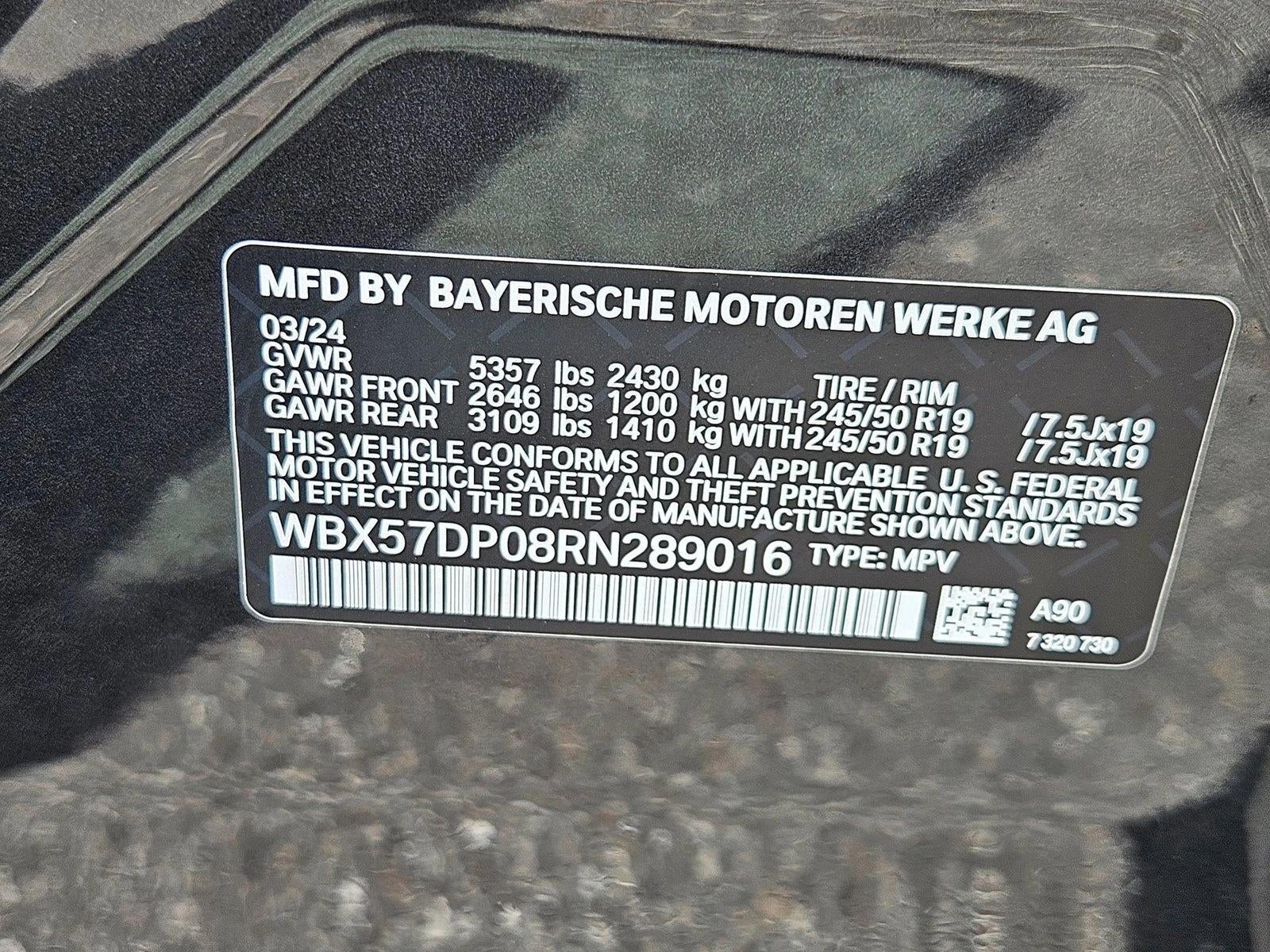 2024 BMW X3 xDrive30i Sports Activity Vehicle