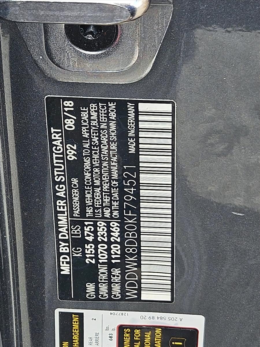 2019 Mercedes-Benz C-Class C 300 Cabriolet