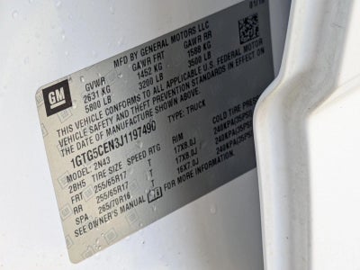 2018 GMC Canyon Crew Cab Short Box 2-Wheel Drive SLE