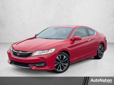 2016 Honda Accord Coupe EX-L CVT PZEV with Navigation and Honda Sensing