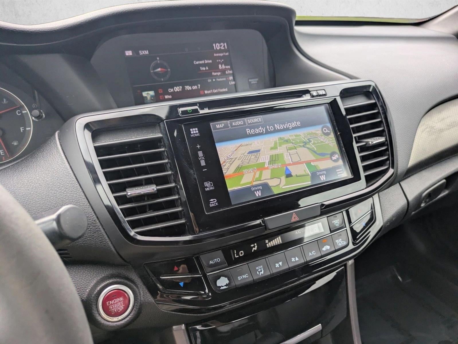2016 Honda Accord Coupe EX-L CVT PZEV with Navigation and Honda Sensing