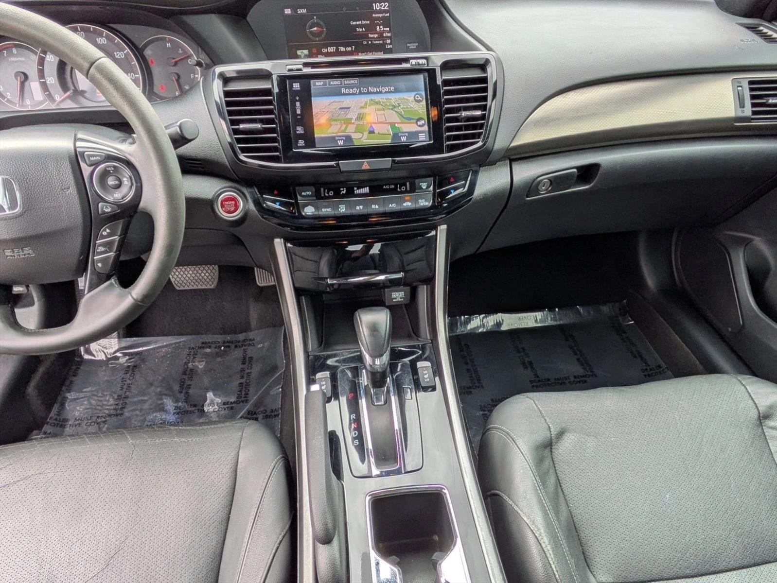2016 Honda Accord Coupe EX-L CVT PZEV with Navigation and Honda Sensing
