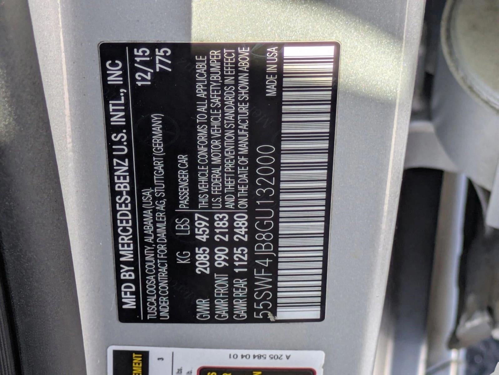 2016 Mercedes-Benz C-Class C 300 Sedan