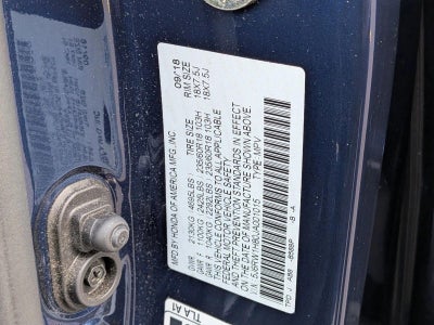 2018 Honda CR-V EX-L 2WD w/Navi