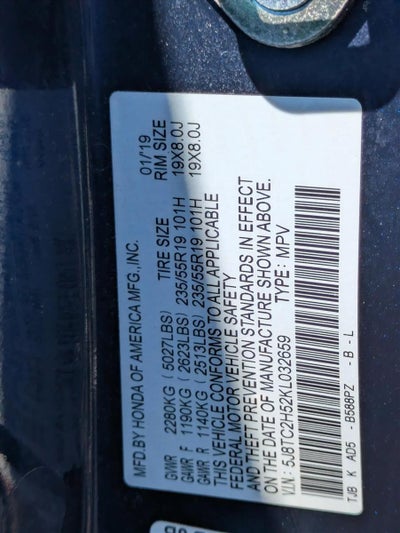 2019 Acura RDX AWD w/Technology Pkg