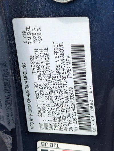 2019 Acura RDX AWD w/Technology Pkg