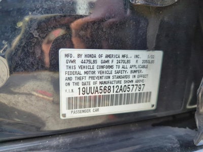 2002 Acura TL Type S