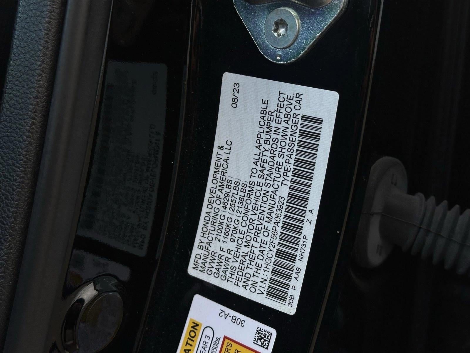 2023 Honda Accord Hybrid Sport Sedan