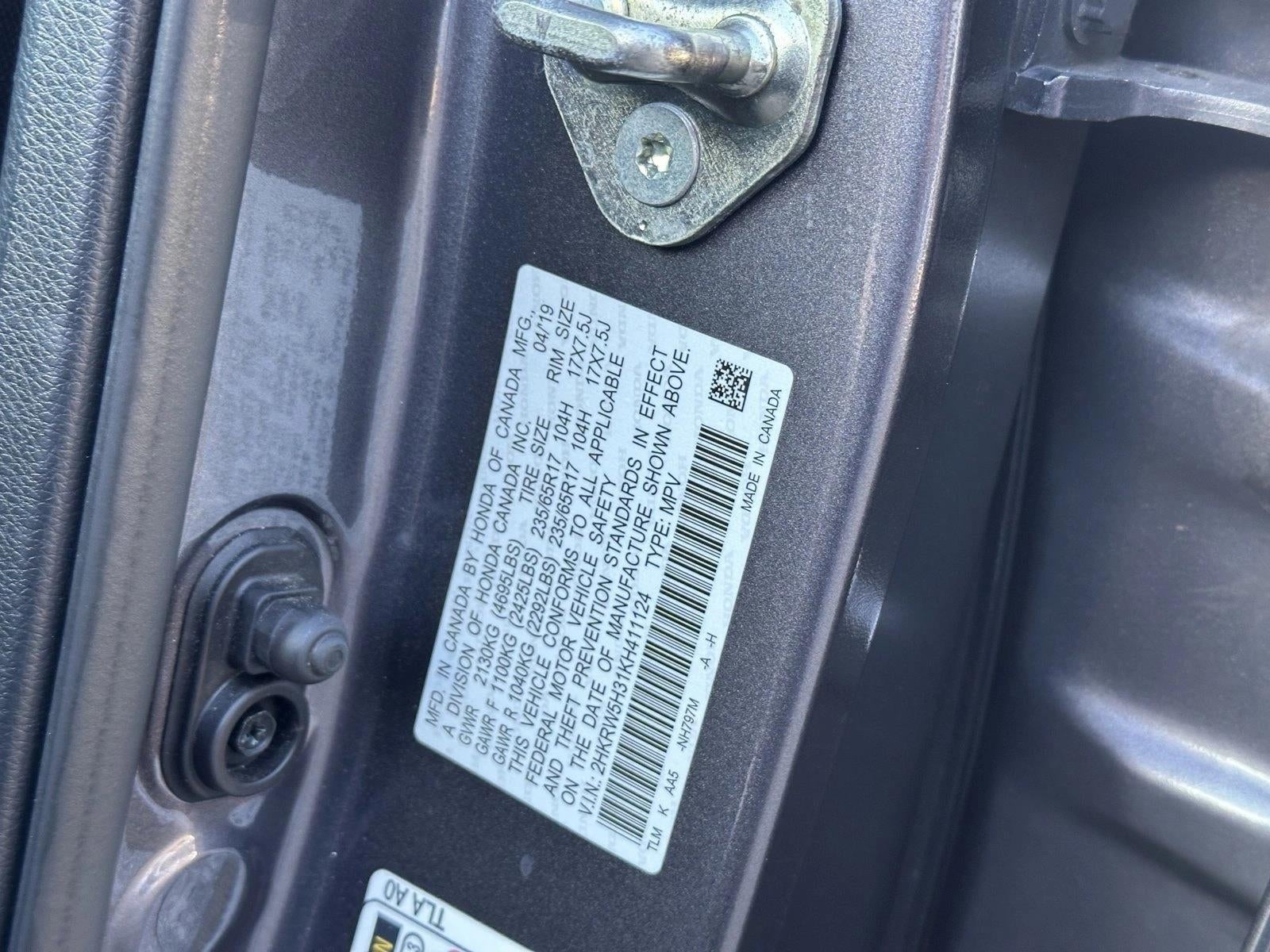 2019 Honda CR-V LX 2WD