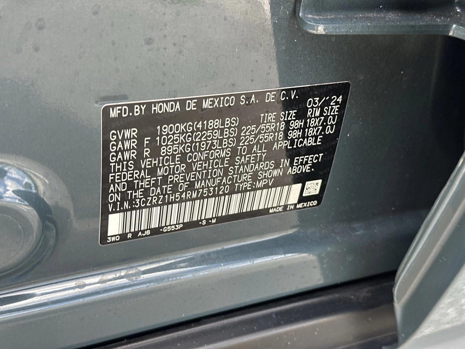 2024 Honda HR-V Sport 2WD CVT