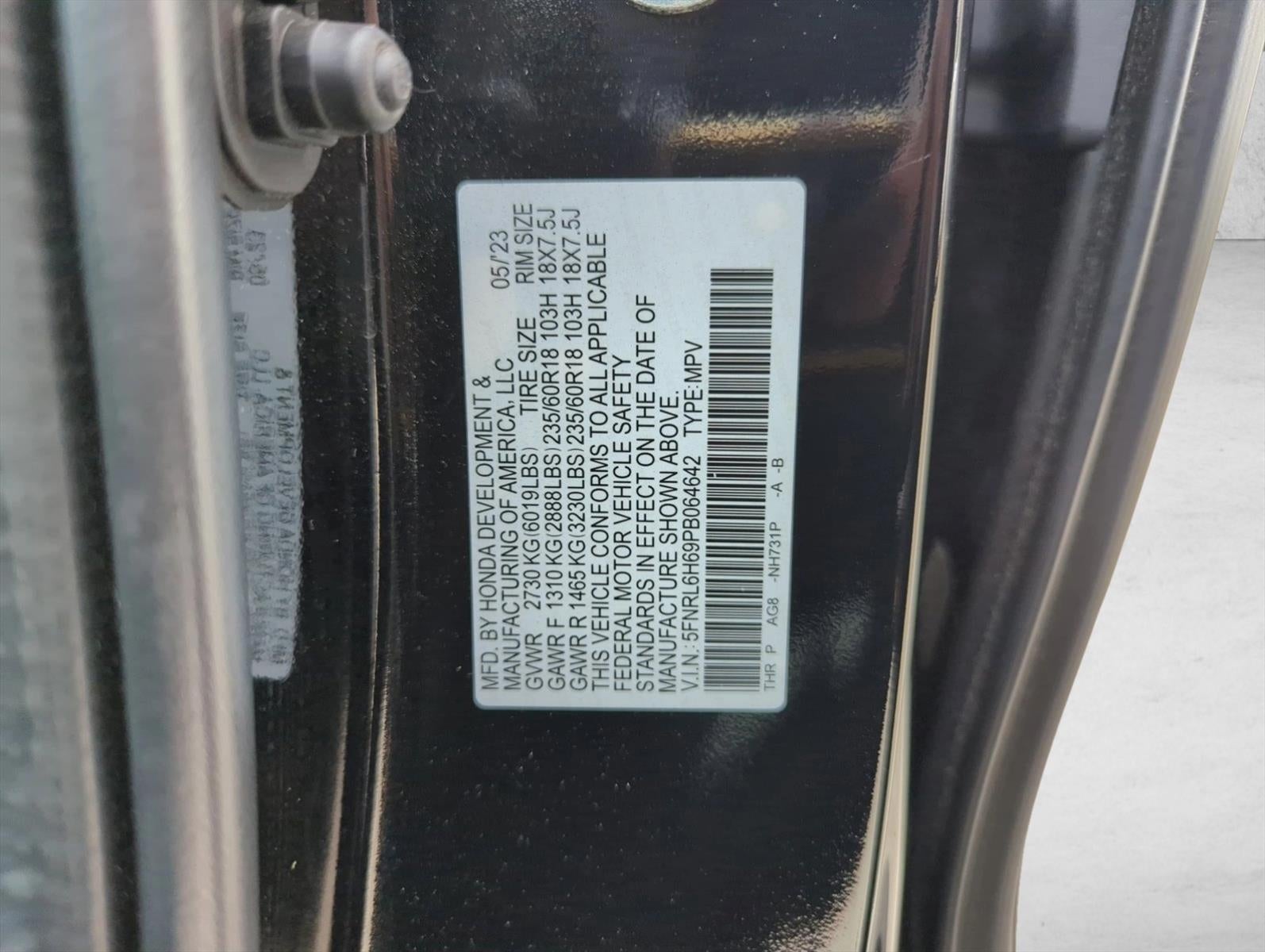 2023 Honda Odyssey EX-L Auto