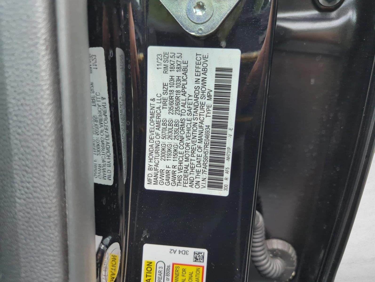 2024 Honda CR-V Hybrid Sport AWD