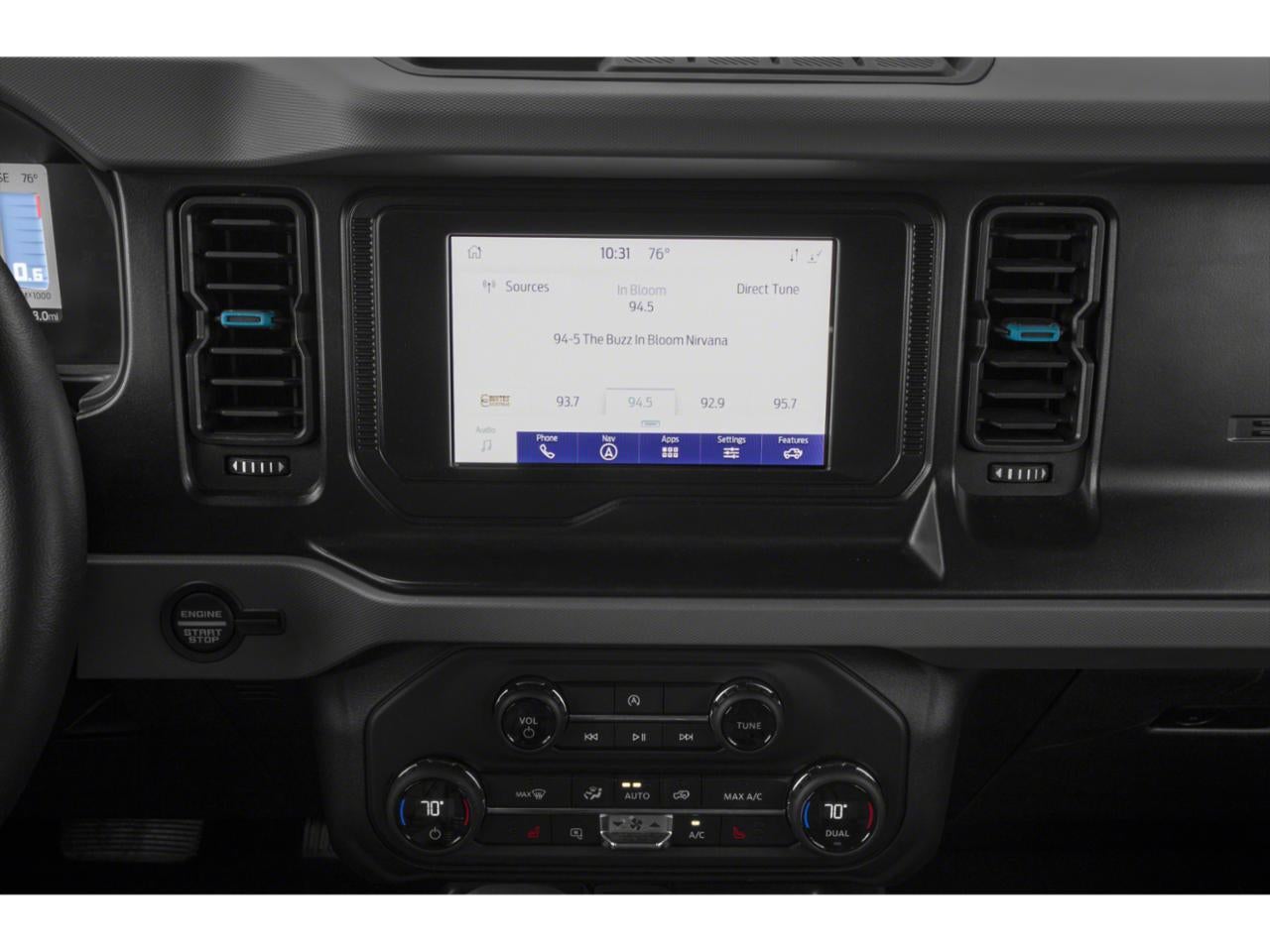 2023 Ford Bronco Black Diamond 4 Door Advanced 4x4