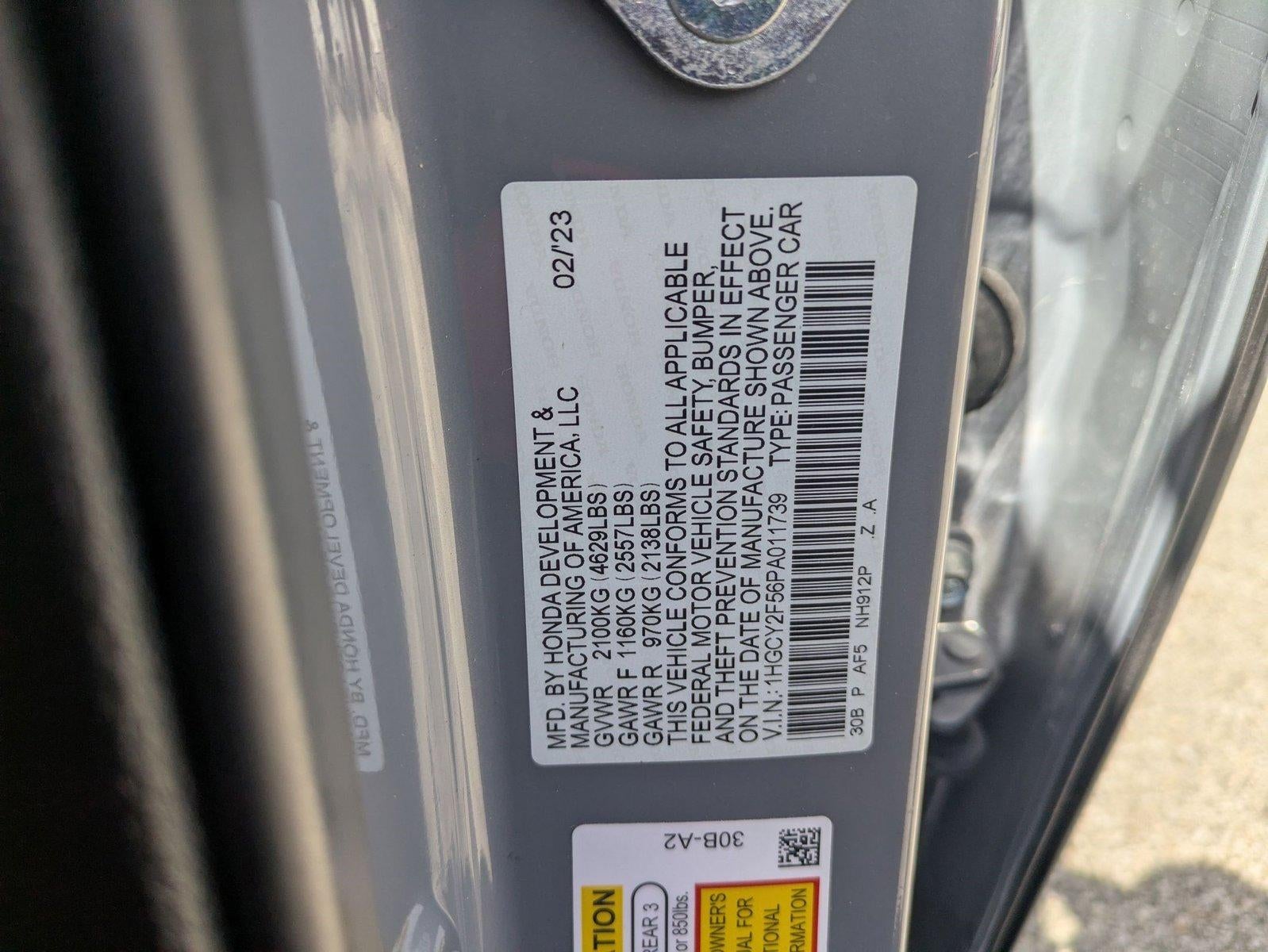 2023 Honda Accord Hybrid Sport Sedan