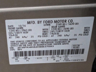 2017 Ford Edge Titanium AWD