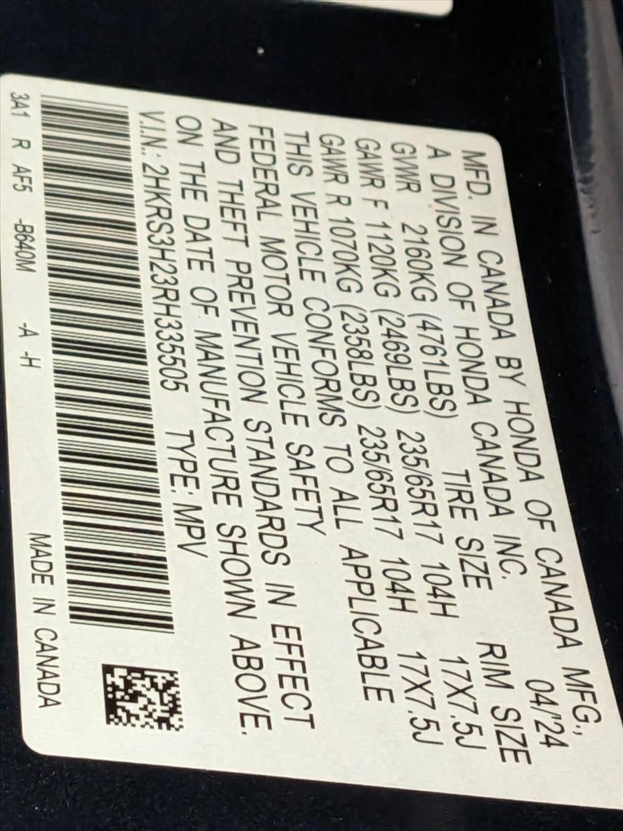 2024 Honda CR-V LX 2WD