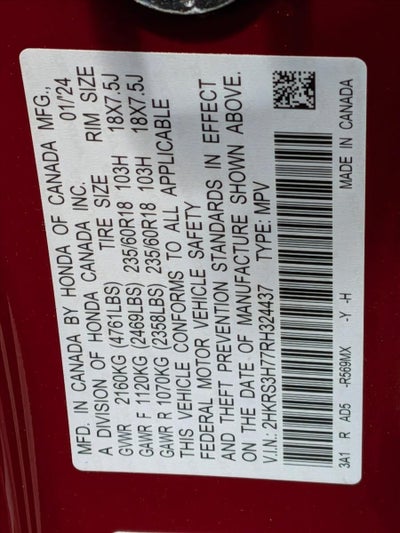 2024 Honda CR-V EX-L 2WD