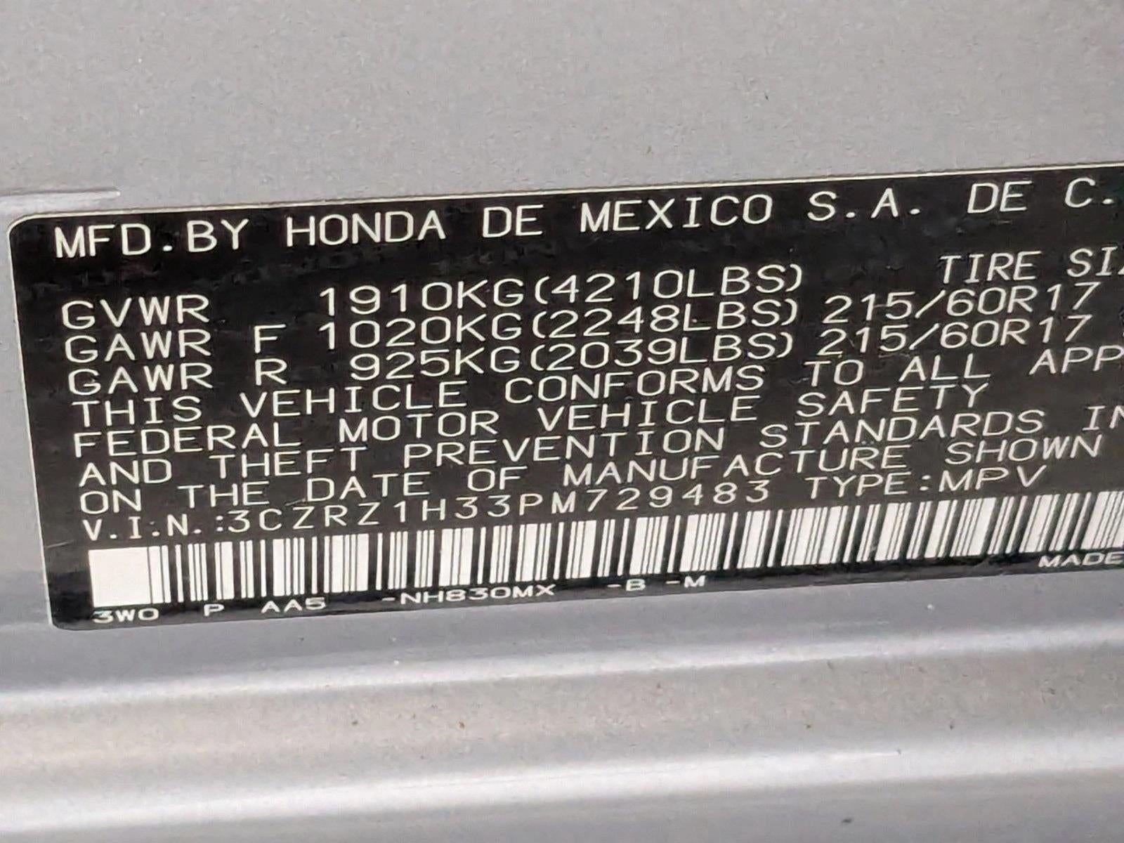 2023 Honda HR-V LX 2WD CVT