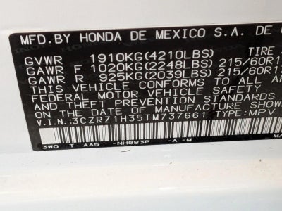 2026 Honda HR-V LX 2WD CVT
