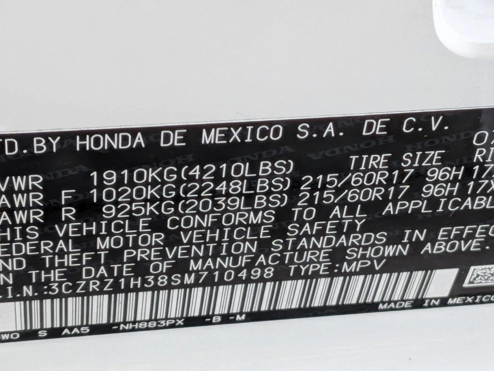 2025 Honda HR-V LX 2WD CVT