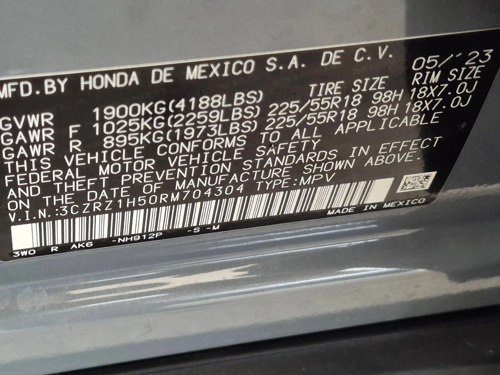2024 Honda HR-V Sport 2WD CVT