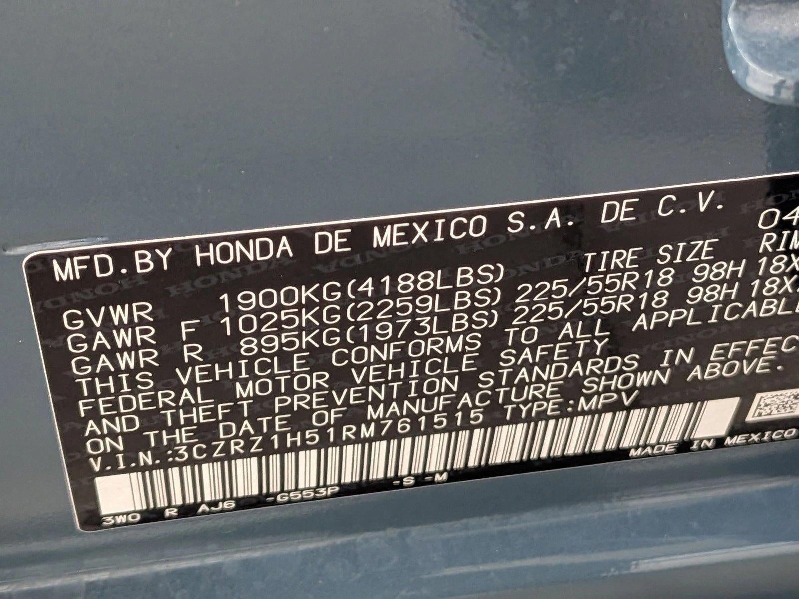 2024 Honda HR-V Sport 2WD CVT