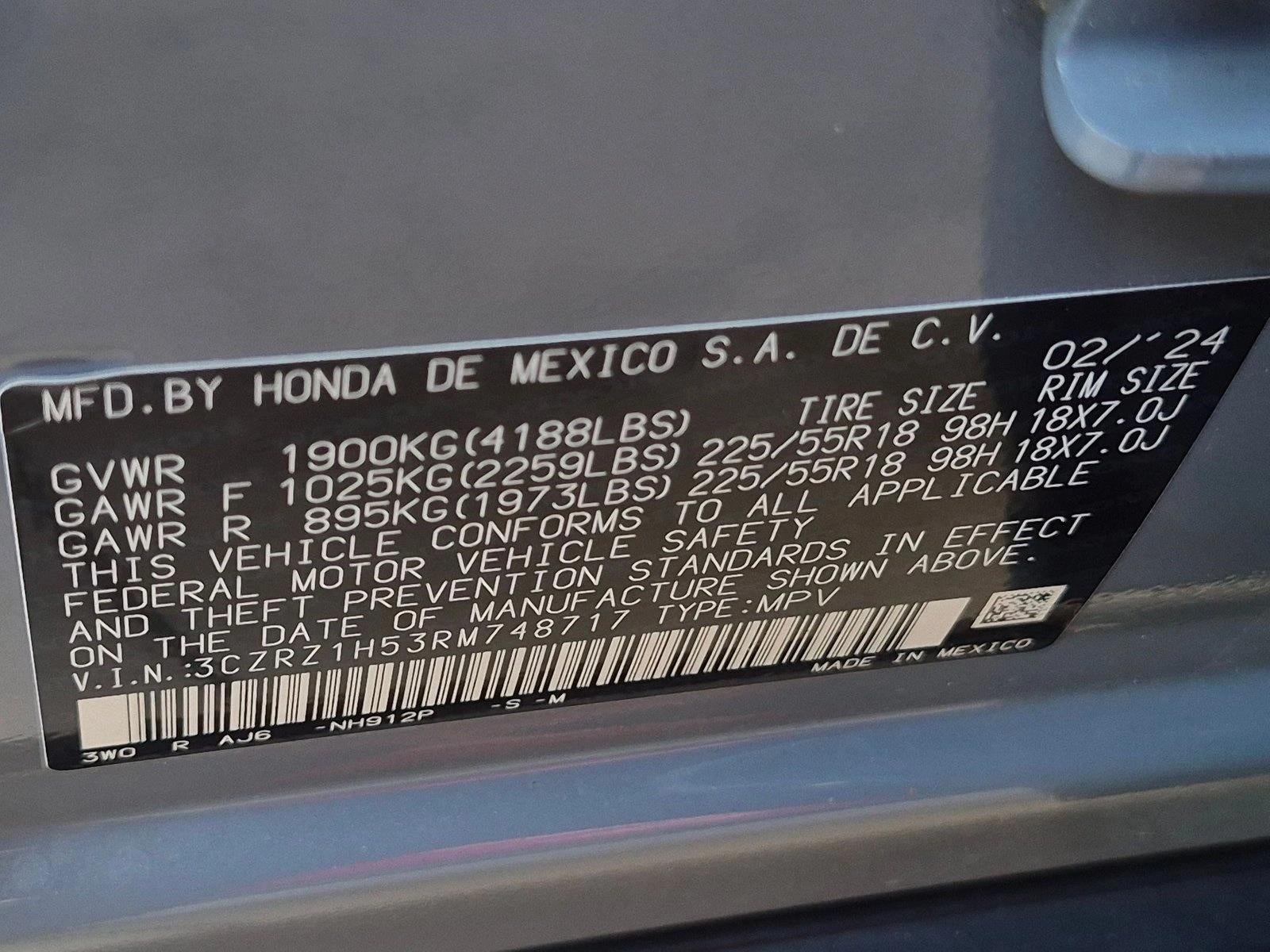 2024 Honda HR-V Sport 2WD CVT