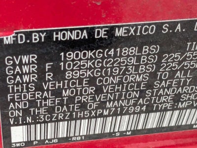 2023 Honda HR-V Sport 2WD CVT