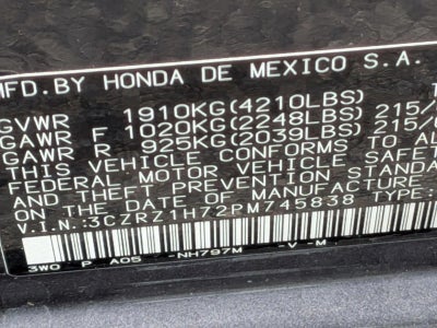 2023 Honda HR-V EX-L 2WD CVT